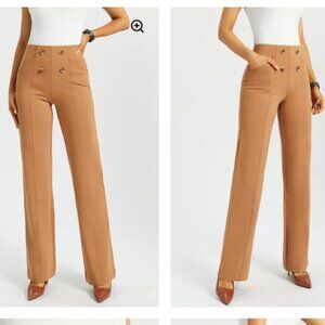 Betabrand Sandalwood Atlantic DPYP Dress Pant Yoga Pants